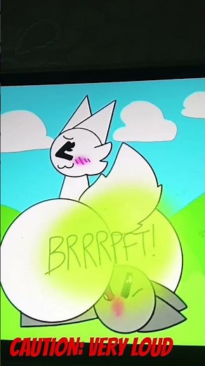 Big Booty Wenda Farts On Gray Funny Scenes #cartoon #funny