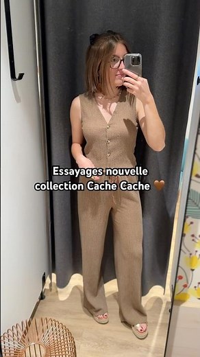 Essayages nouvelle collection Cache Cache 🤎