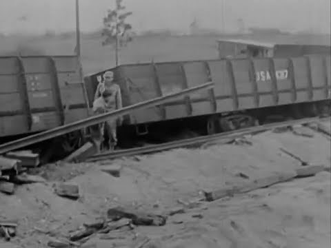 Train Wreck! Derailment - Experiments To Derail Trains (1944)