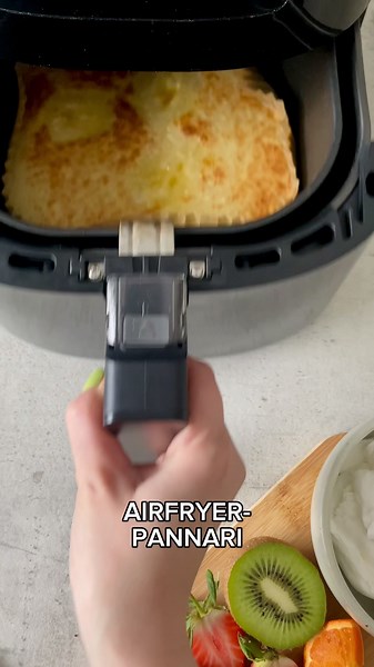 Helppo pannukakku airfryerilla: 15 minuutissa!