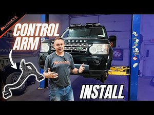 How to Install Front Control Arms on Land Rover LR3 LR4 Range Rover Sport | Lucky8