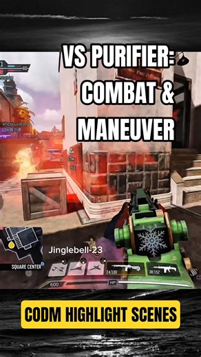 CODM Highlight PurifierFighter: Rapid Fire Neutralize dodge | Firing Range Oasis Raid #codmgameplay