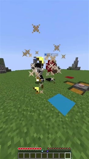 Minecraft Arrow Toss But He CHEATS #minecraft