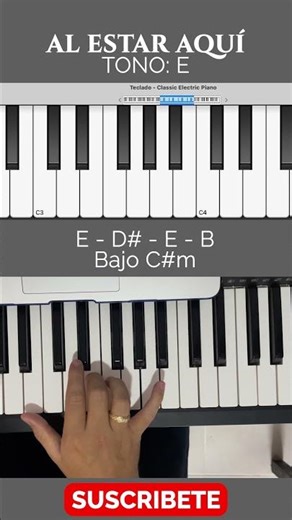 INTRO AL ESTAR AQUI - DE TAYA - #tutorial #piano #musica