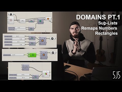 GH | Domains Part 1 (Full): Sub-List, Remap Numbers, Bounds, Rectangles