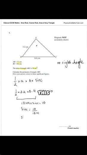 How to solve GCSE Maths questions! Lesson 24 - Trigonometry