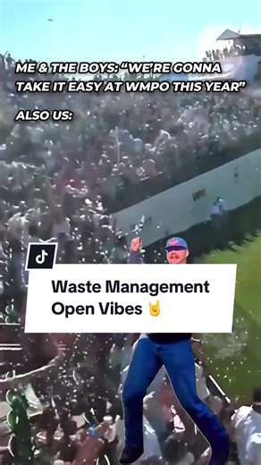 There really isn’t anything like Waste Management Open weekend. 😂 What are you most looking forward to? #golf #wastemanagement #golftiktok