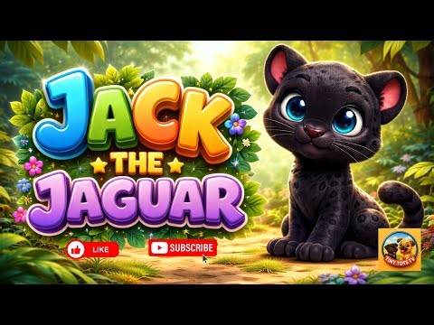 Jack the Jaguar #kidsvideo #toddlersongs #3danimation #animals #jaguar