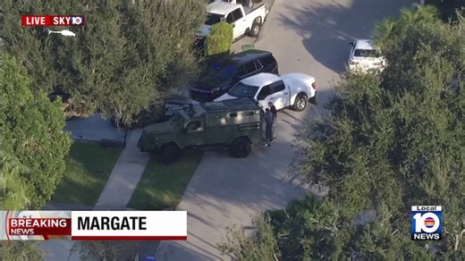 Broward deputy shot in vest in Margate; suspect also wounded