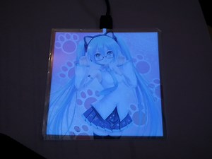 Full Color Electroluminescent Decals With El Panel