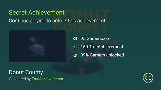 Flawless achievement in Donut County