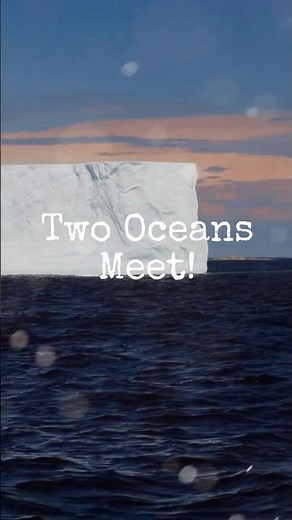 You Can See Two Oceans Meet?! 🌊🌊