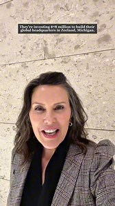 306K views · 14K reactions | A new global headquarters is on its way to Zeeland, Michigan. We’re proud JR Automation chose Michigan as the place to bring 150 good-paying jobs and build a new global innovation hub for advanced manufacturing. Michigan is the place to build the future of mobility! | Governor Gretchen Whitmer | Facebook