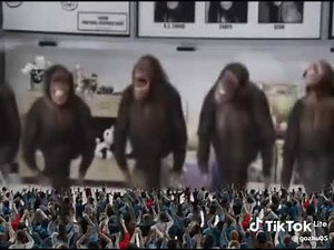 chango gritando uuuuu