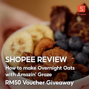📢 GIVEAWAY ALERT! 📢 Thank you to those who participated in our 1st round of Amazin’ Graze vouchers giveaway! 😆👏Didn’t win? Don’t worry we have 5 more vouchers to giveaway! ✨head to our YouTube channel and watch this episode of Shopee review (https://bit.ly/3f7K78b) for your chance to WIN 😉 Good luck!! 🤞 ​ *Terms & conditions apply. Buy it online: Amazin’ Graze Goodness Bowl: https://bit.ly/amazingrazegoodnessbowl Amazin’ Graze Shopee Store: https://bit.ly/amazingrazeofficialstore #ShopeeMY