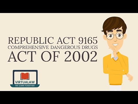 REPUBLIC ACT 9165 COMPREHENSIVE DANGEROUS DRUGS ACT OF 2002