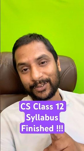 I Completed the Full CS Class 12 Syllabus for Board 2026 | Promise Done