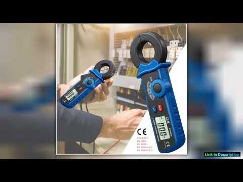 Digital Leakage Current Clamp Meter 1uA Resolution 01mA200A Jaw 12inch30mm High Precision NCV Clamp