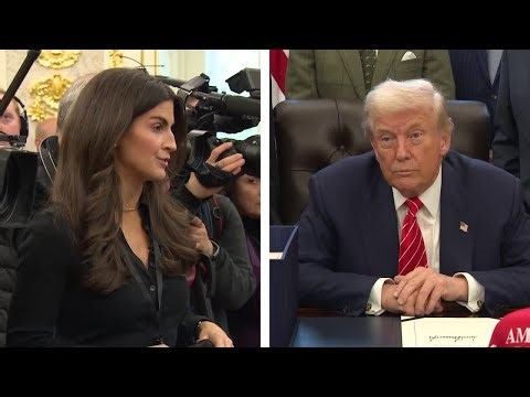 Donald Trump faces off with Kaitlan Collins about Epstein survivors