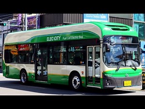 구미(380 구미버스) [임은동~인동정류장]구간 24년 5월식 현대[HYUNDAI] 일렉시티2 [ELEC CITY]II 수소전기버스 FCEV⚡️앞면 주행영상[2024.08.25]