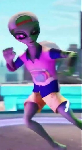 Another Day, Another Skit With GREEN ALIEN MAN #fortnite #humanbill #greenalienman #fortnitefunny #f