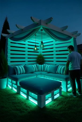 More ideas @ https://www.pergolagazebos.com/garden-yard/60-best-and-shady-pergola-ideas/ #pallets #diy #crafts #craftsmanship #woodworking #woodwork #woodart #homedecor | Wood Pallet Creations