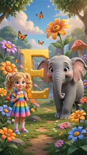 Learn the Letter E for Kids | ABC Alphabet Fun | Words That Start with E