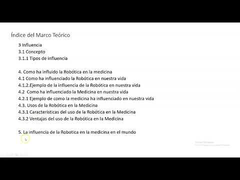 Como crear el Marco Teórico de un investigación documental