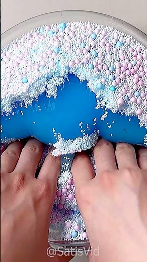 Relaxing Slime ASMR | Dive into Satisfying Sounds & Colors ✨