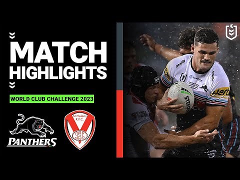 NRL Highlights | World Club Challenge 2023 | Penrith Panthers v St Helens | Match Highlights