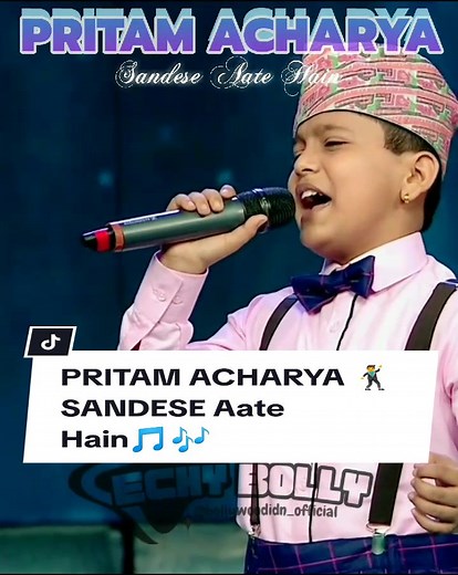 Pritam Acharya: Sandese Aate Hain Emotional Performance