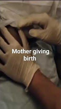 Giving birth