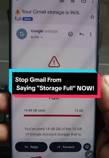 Stop Gmail Storage Full Messages with Simple Tips