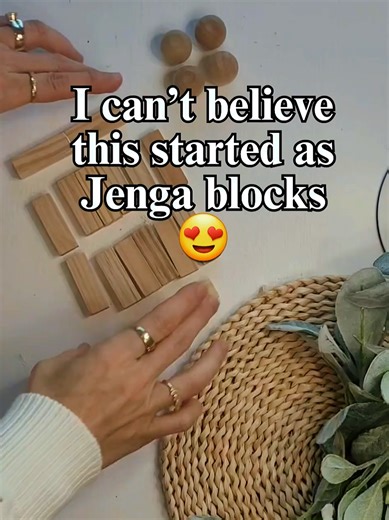 This cost me basically nothing 😍🪵 I turned Dollar Tree Jenga blocks into this easy DIY and I’m obsessed. Simple affordable. 🛍️ Shop the supplies in my Showcase 🎥 Watch the full tutorial on YouTube 📝 Full step-by-step on my blog https://simplemadepretty.com/dollar-tree-jenga-blocks-diy/ https://youtu.be/YdS-pW7UOzs?si=5okBcuaAA35Ilogr #DollarTreeDIY #DIYHome #BudgetDecor #JengaDIY #CraftTok