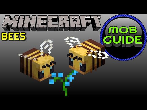 Bees - Minecraft Mob Guide