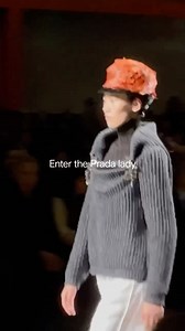 Miuccia’s Prada woman channels 50s energy courtesy of faux-fur trims, crystal brooches and outfit-making headwear. #PradaFW24 | FARFETCH