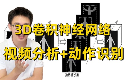 【毕设有救了】CNN卷积神经网络实战：基于3D卷积网络的视频分析与动作识别实战，原理详解 项目实战，学完就能写进简历！