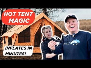 Panda Air Hot Tent Review – RBM Outdoors Inflatable Tent for Winter Camping (USA & Canada)