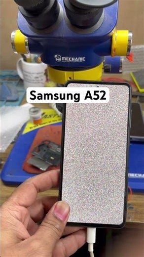 Samsung A52 White Screen Problem