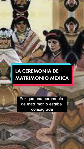 #SabiasQue El Códice Mendocino es sin dida una ventana que documenta tambien la vida cotidiana de los #azteca #mexica una de sus hojas plasma la ceremonia de #matrimonio una pagina muy interesante y una historia que te cuento #enmásde15 #méxico #méxicohistorias #mesoamerica #tenochtitlan