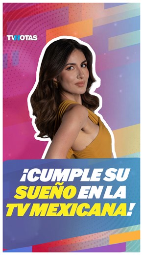 Tamara Vindas dejó Costa Rica para cumplir su sueño en la TV mexicana