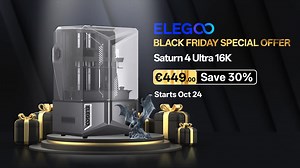 All Your 3D Printing Dreams, One Unbeatable Sale. 🛒 From your first printer to a full workshop upgrade, our Black Friday page has it all. Explore the entire Elegoo collection with UP TO 53% OFF. | ELEGOO