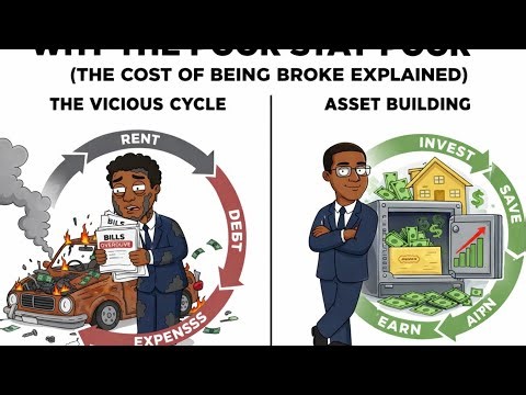Part 2) Why The Poor Stay Poor (The Cost of Being Broke Explained)