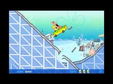 SpongeBob SquarePants - Fiery Tracks of Fury (Original 2009 version)