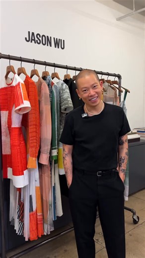 Nordstrom on Instagram: "Thanks for giving Nordstrom the friends & family, sneak peek, @jasonwu! Pause for a minute and enjoy a sneak peek of Jason Wu’s vibrant and art-infused spring runway collection. ❤️#nyfw #nordstromfashion"