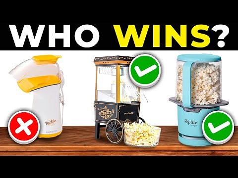 TOP 5 BEST HOT AIR POPCORN MAKERS 2026 | Best Value AIR POPCORN MACHINES on AMAZON