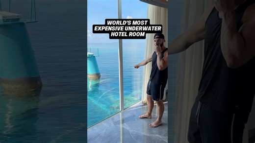 Underwater hotel room 🐠