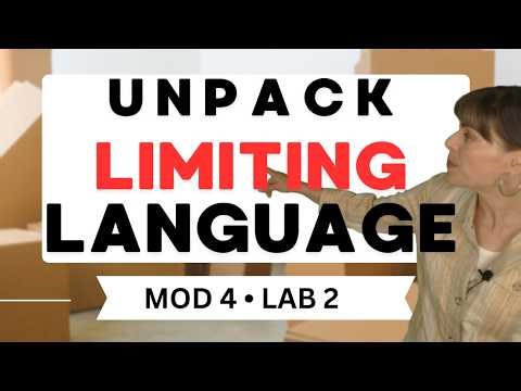 Unpack Limiting Language: How Words Reveal Confidence & Avoidance | Louise Anne Maurice