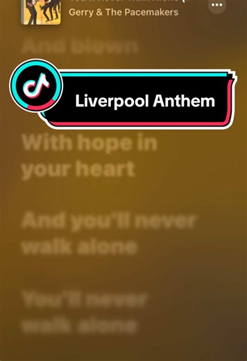 Liverpool Anthem #foryoupage #fyp #fypシ゚ #tik_tok #liverpool #liverpoolfc #ucl #footballtiktok #football #fifa #epl