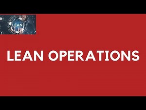 Lean Operations